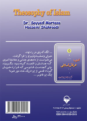 آشنایی با عرفان اسلامی، دکتر حسینی شاهرودی
